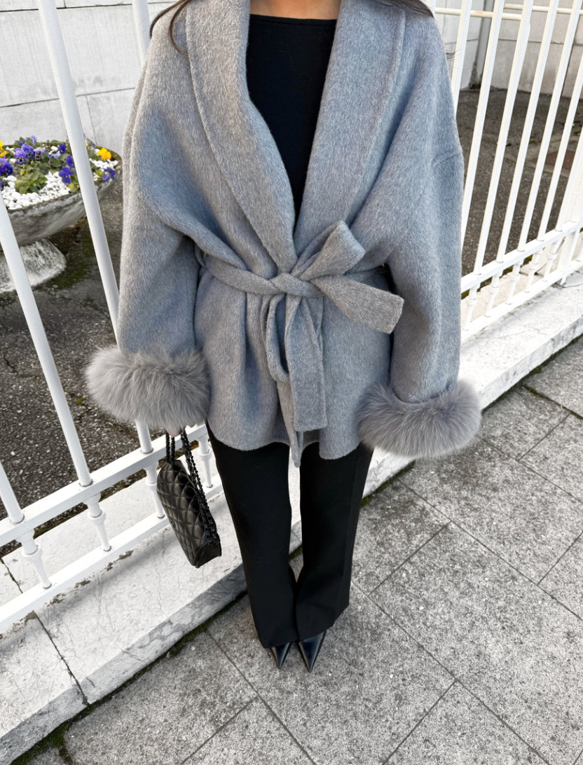 Veste Mocca - Gris