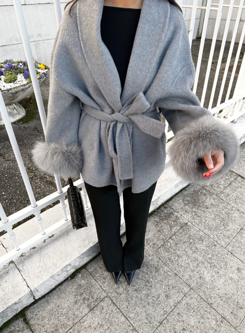 Veste Mocca - Gris