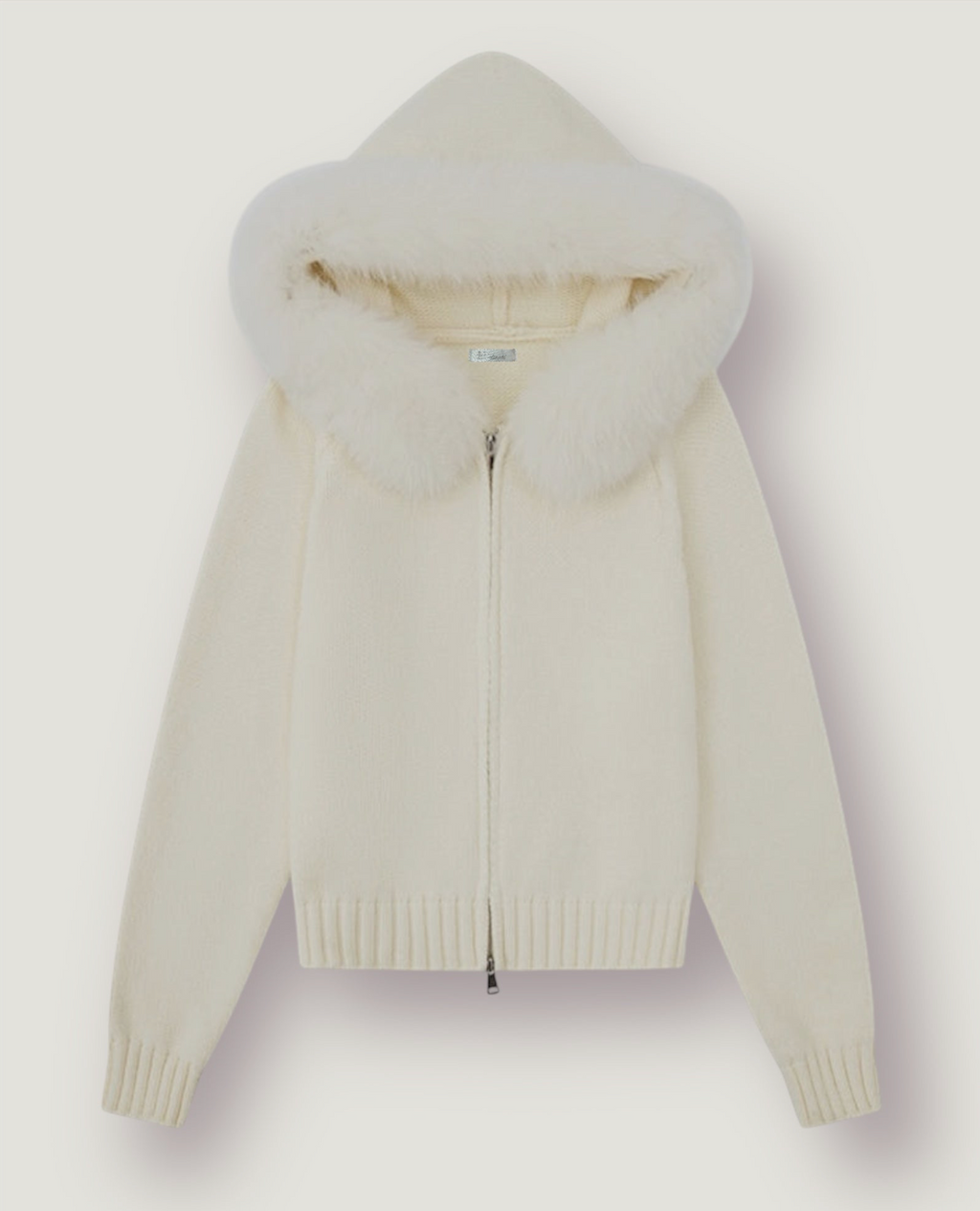 Gilet en fourrure - BLANC