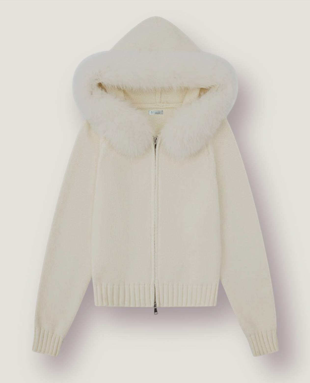 Gilet en fourrure - BLANC