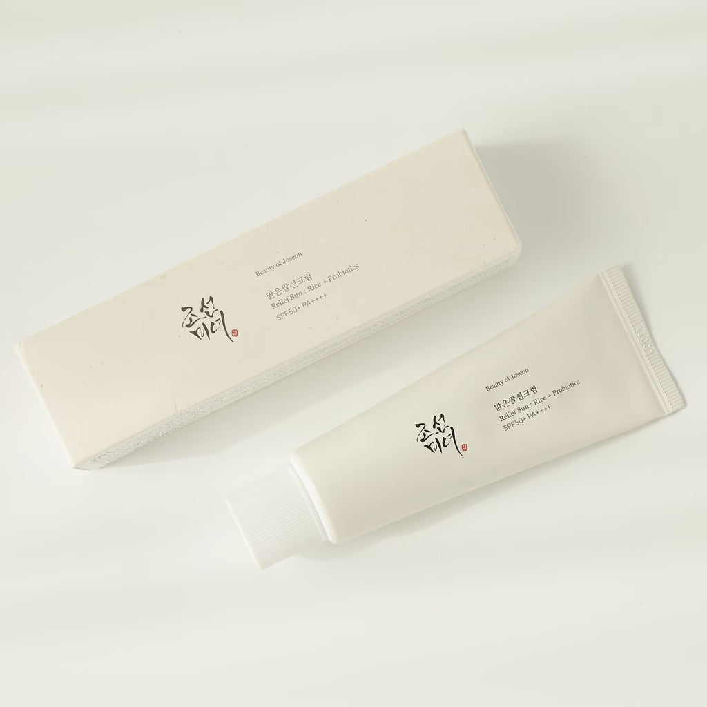 Relief Sun: Rice + Probiotics SPF50+ - Écran solaire riz & probiotiques